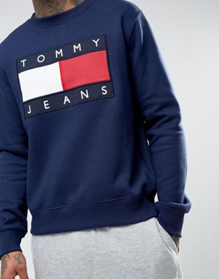tommy jeans jumper navy