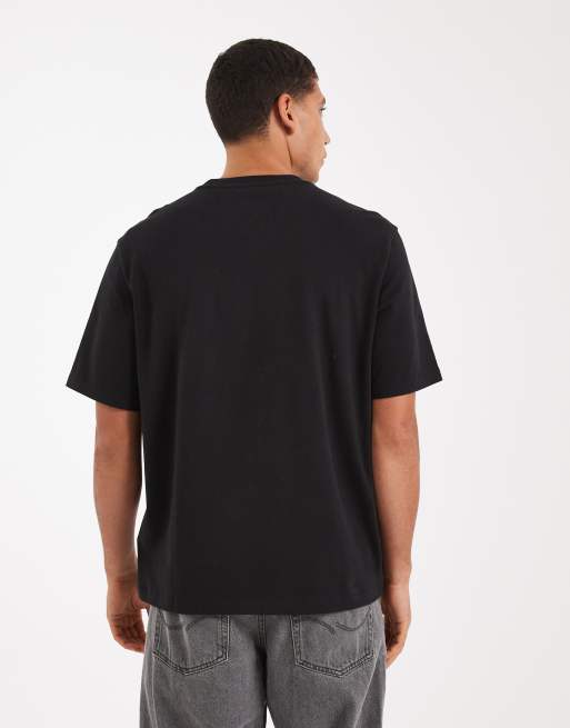 Tommy Jeans 90s distressed flag logo T-shirt in black, 3 of 5