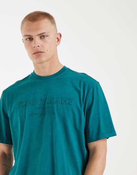Tommy Jeans 90s new classic t-shirt in green - view 1