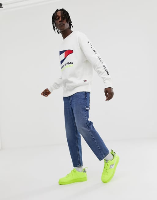 Tommy jeans 90s shop capsule logo sweatshirt