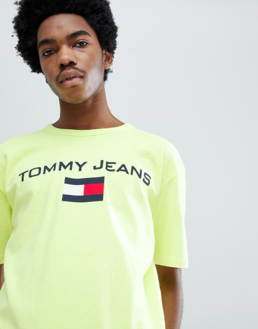 Tommy jeans 2025 neon yellow