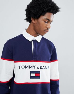tommy rugby polo