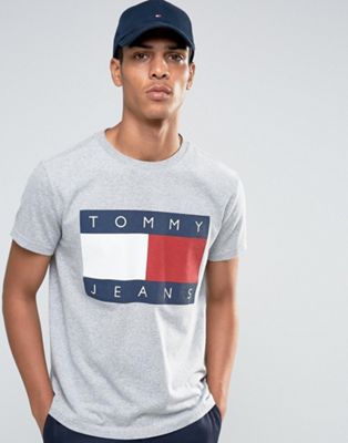 Tommy Jeans 90s T-Shirt in Gray Marl | ASOS