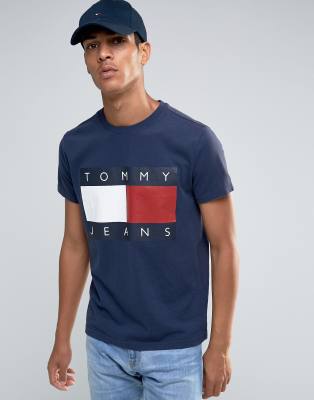 navy tommy jeans t shirt