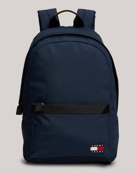 Tommy Jeans – Abgerundeter Rucksack in Blau
