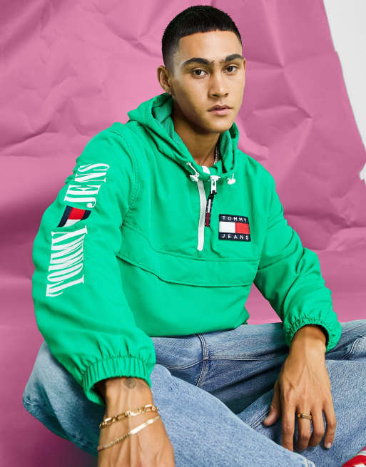 Tommy jeans pop store over anorak