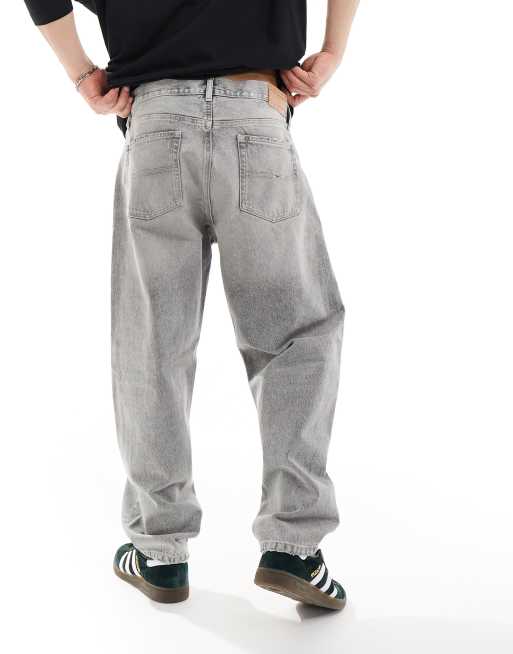Tommy Jeans - Aiden - Jean coupe baggy fuselée - Gris, 3 de 5