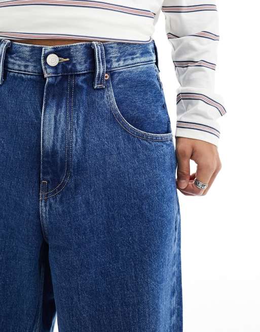 Tommy Jeans – Aiden – Pösiga jeans i mellanljus tvätt, 3 av 5