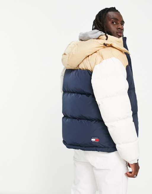 Tommy Jeans, Alaska Colour Block Padded Jacket