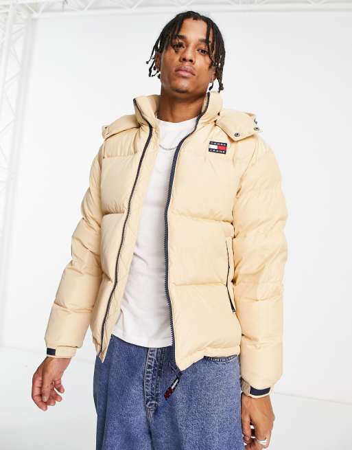 Tommy hooded hot sale down jacket