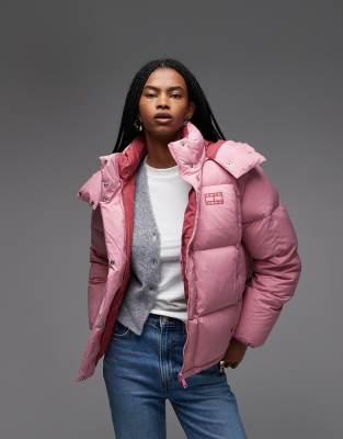 Tommy Jeans - Alaska - Jacke in Rosa