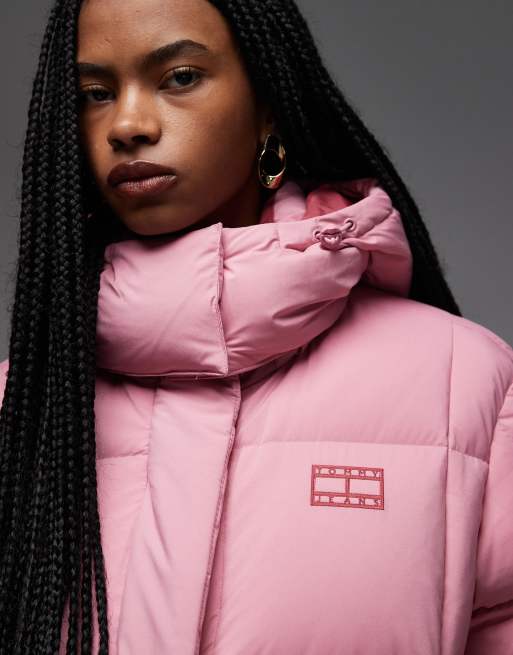 Tommy Jeans Alaska jacket in pink | ASOS