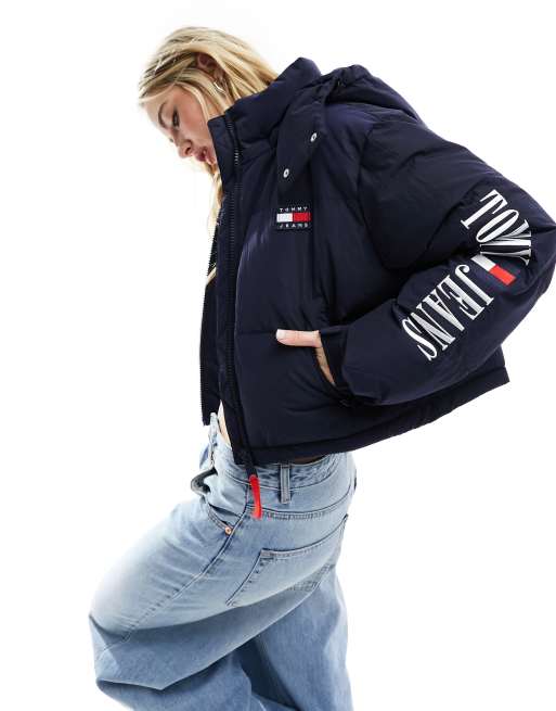 Tommy Jeans Alaska Puffer in Blue