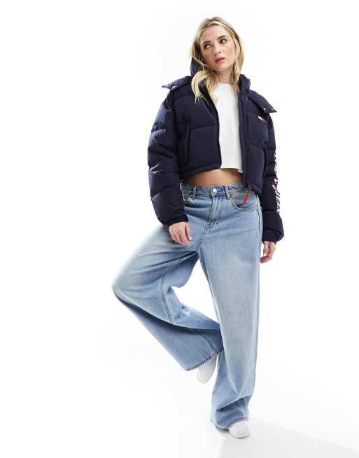  JEANS THE ALASKA PUFFER M ライトブルー TOMMY JEANS THE ALASKA PUFFER M ライトブルー