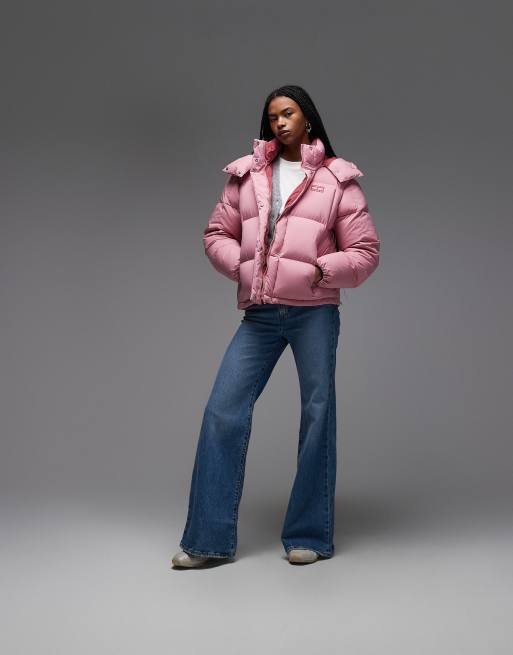  JEANS THE ALASKA PUFFER S ピンク Tommy Jeans – Alaska – Rosa jacka | ASOS