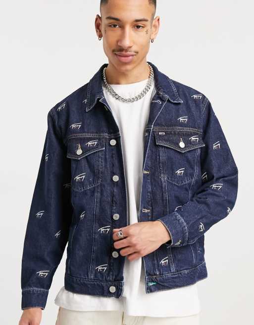 Hilfiger hot sale denim coat