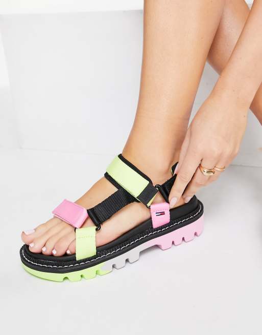 Tommy jeans flatform on sale sandals