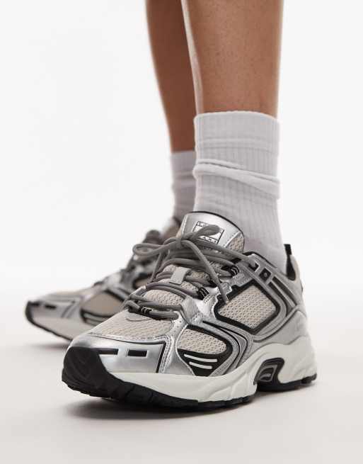 とみー Tommy Jeans Archive 97 metallic sneakers in black | ASOS