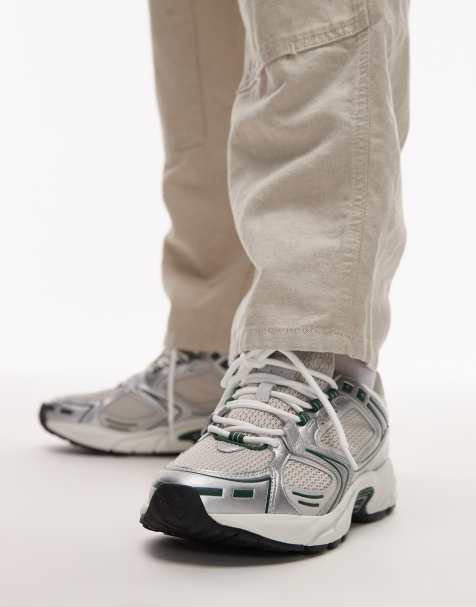 Tommy Jeans - Archive 97 - Metallic sneakers in groen - view 1
