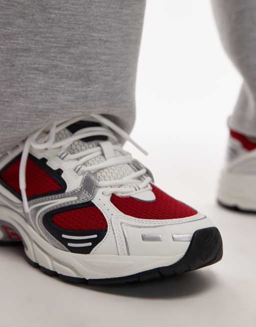 Tommy Jeans – Archive 97 – Röda träningsskor , 3 av 5