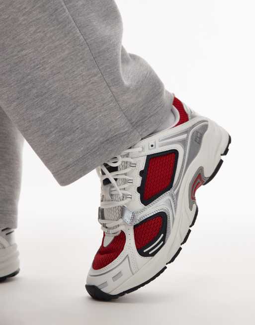 Tommy Jeans – Archive 97 – Sneaker in Rot , 4 von 5