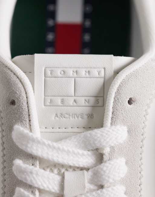 Tommy Jeans - Archive 98 Elevated - Sneakers van echt leer met logo in wit, 4 van 5
