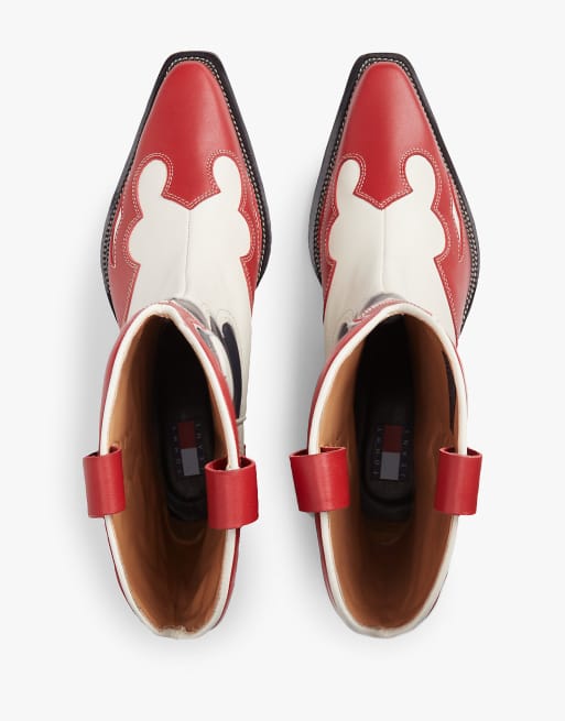 Tommy Jeans Archive bottes cowboy rwb, 3 de 7