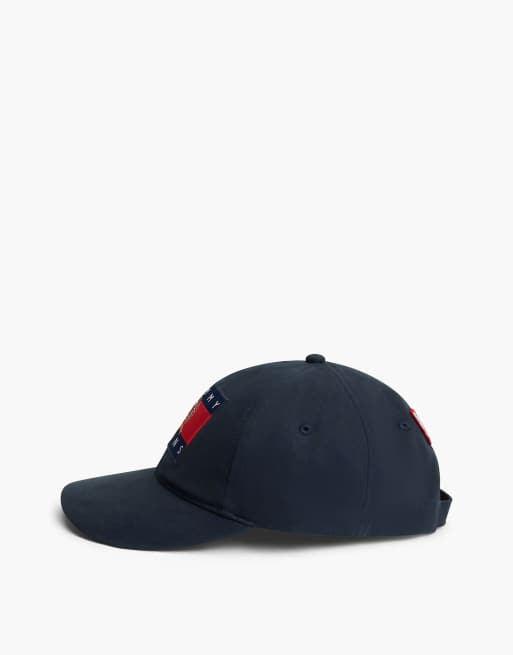 Tommy Jeans Archive casquette de baseball en sergé brossé bleu foncé, 3 de 4