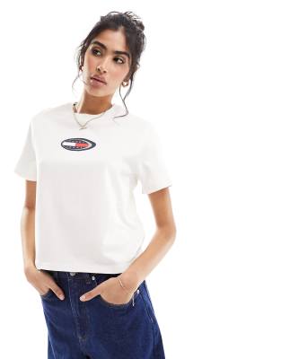 Tommy Jeans - Archive Classic - T-Shirt in Weiß