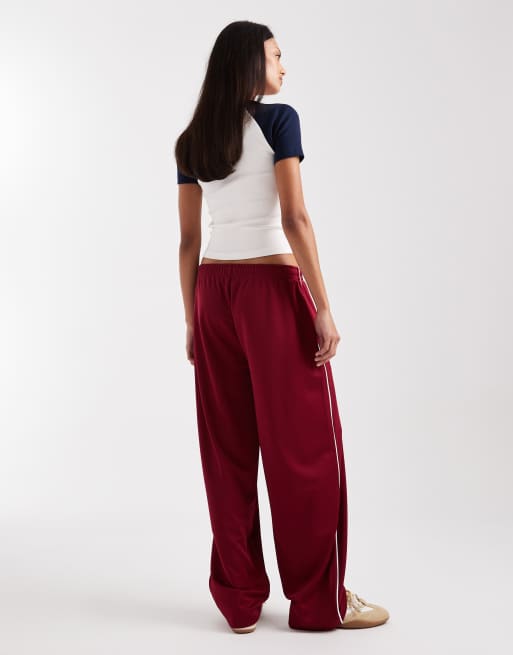 Tommy Jeans – Archive – Czerwone spodnie dresowe, 4 z 5