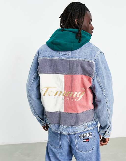 Tommy Jeans archive denim jacket in blue