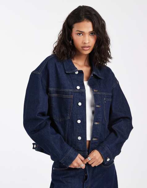 Tommy Jeans - Archive - Veste camionneur en jean - Délavage foncé - view 1