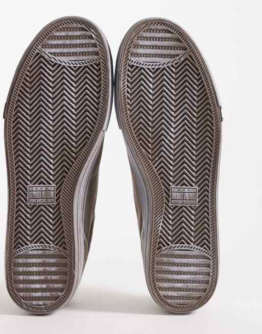 Tommy Jeans – Archive Vulc Y2K – Sneaker in Hellbraun mit Logo, 5 von 5