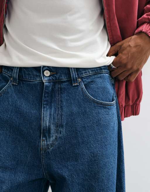 Tommy Jeans - Ashton - Jeans met barrelpijpen in mid-wash blauw, 4 van 7