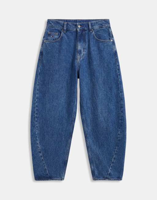 Tommy Jeans - Ashton - Jeans met barrelpijpen in mid-wash blauw, 6 van 7