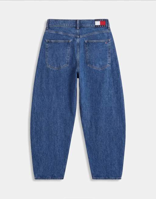 Tommy Jeans - Ashton - Jeans met barrelpijpen in mid-wash blauw, 7 van 7