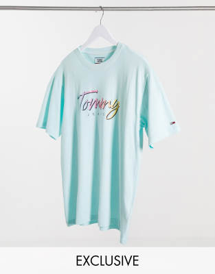 green tommy jeans sweatshirt