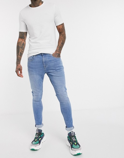Tommy Jeans ASOS Exclusive super skinny fit jeans in light wash