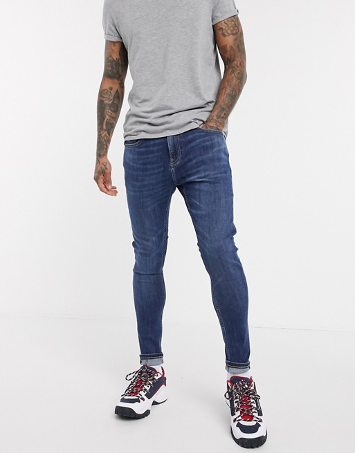Tommy Jeans ASOS Exclusive super skinny fit jeans in mid wash
