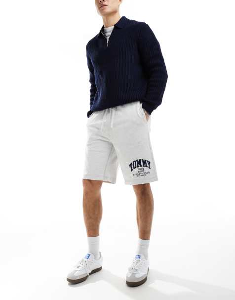 Tommy Jeans athletic jersey basketball shorts in grey - view 1