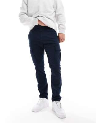 Tommy Jeans Tommy Jeans Austin cargo trousers in navy