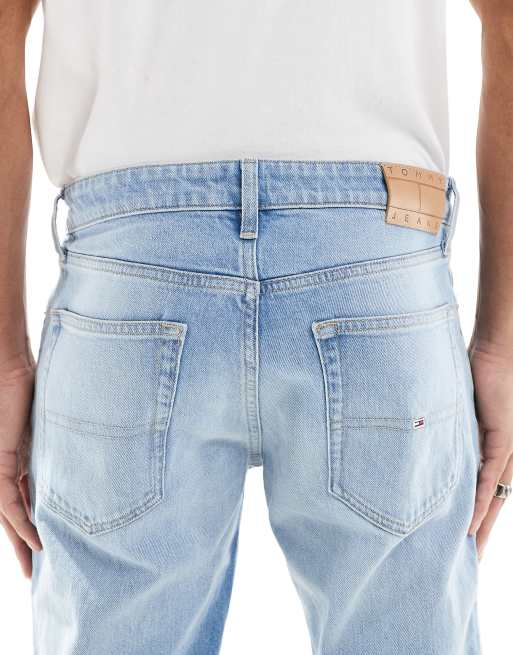 Tommy Jeans - Austin - Jean slim fuselé - Bleu clair délavé, 4 de 5