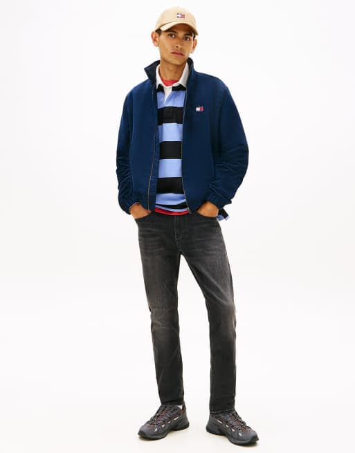 Tommy Jeans - Austin - Jean slim fuselé - Noir délavé