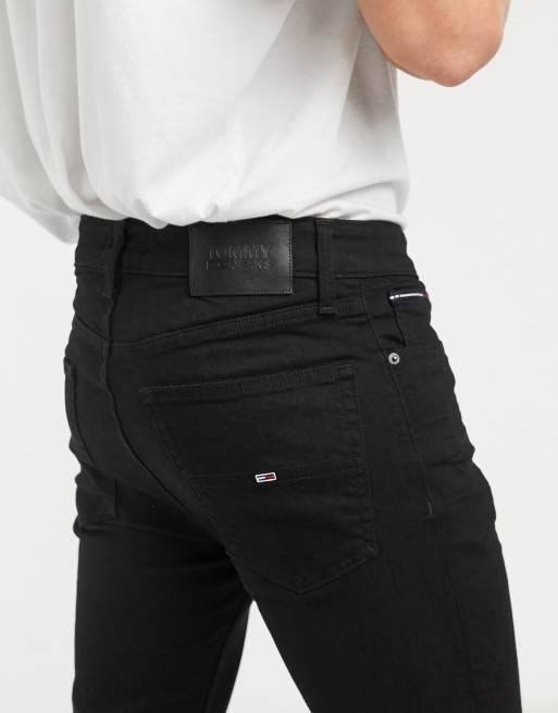 Tommy Jeans - Austin - Jeans slim affusolati lavaggio nero, 2 di 4