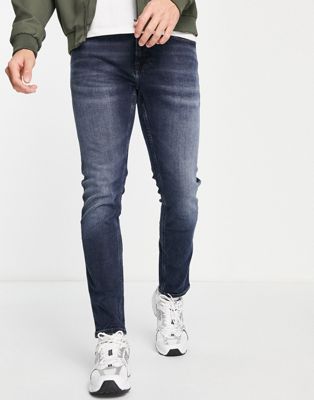 Asos Uomo Abbigliamento Pantaloni e jeans Jeans Jeans affosulati Austin Jeans slim affusolati lavaggio 