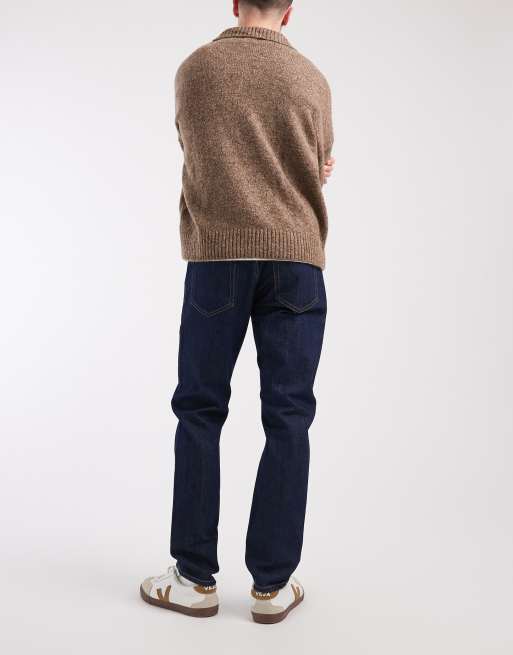 Tommy Jeans Austin slim leg tapered jeans in dark wash , 2 of 5