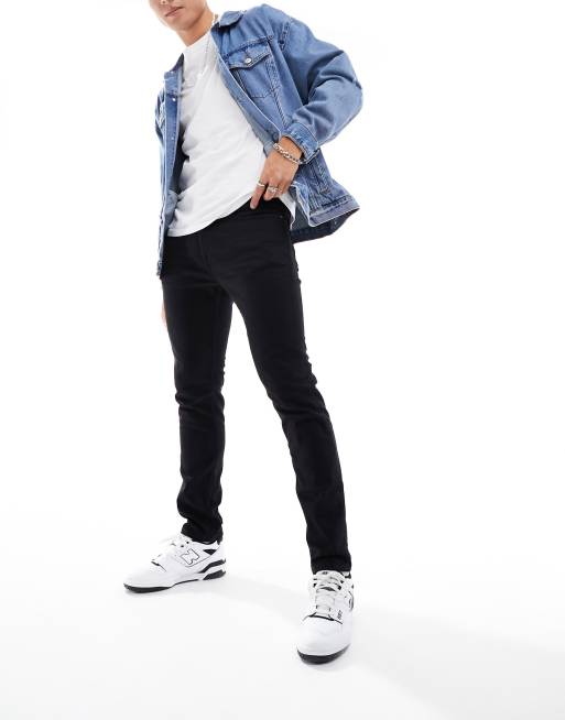 Tommy Jeans - Austin - Tapered, smalle jeans i vasket sort, 2 af 4