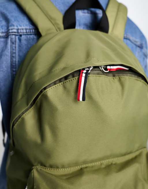 Tommy hilfiger 2024 olive green backpack