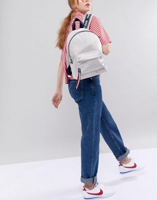 tommy jeans logo tape backpack