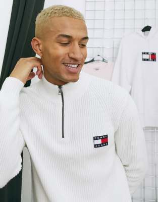 tommy jeans logo jumper